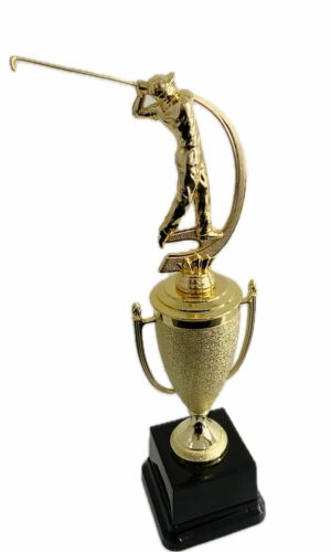 GOLF ALL STAR SWING MALE TROPHY 360MM HIGH