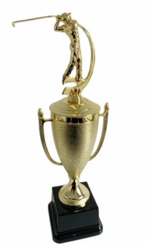 GOLF ALL STAR SWING MALE TROPHY 410MM HIGH