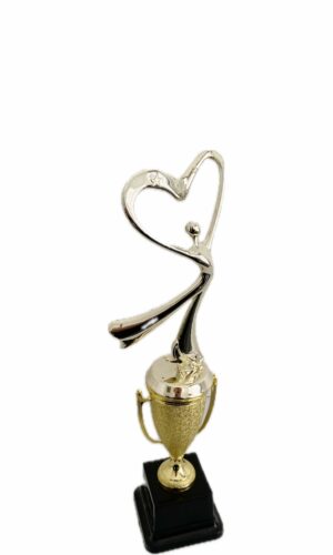 DANCE FIGURE TROPHY 330MM HIGH