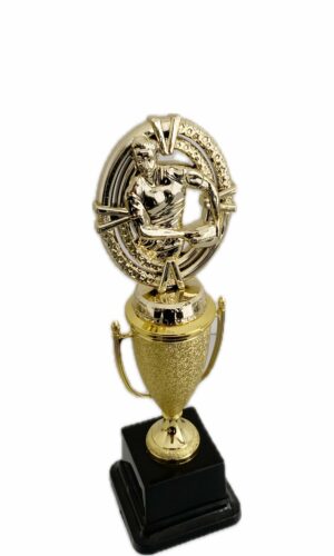 RUGBY PASS TROPHY 300MM HIGH