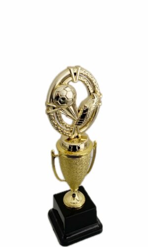 SOCCER BOOT & BALL TROPHY 270MM HIGH