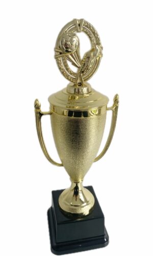 SOCCER BOOT & BALL TROPHY 390MM HIGH