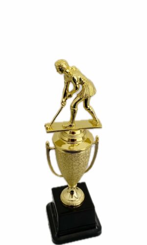 HOCKEY PLAYER FEMALE TROPHY 240MM HIGH