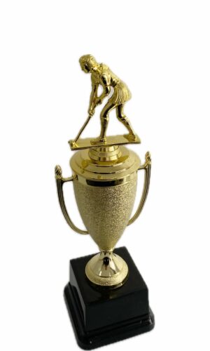 HOCKEY PLAYER FEMALE TROPHY 290MM HIGH