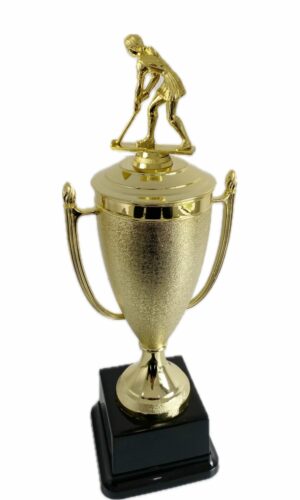 HOCKEY PLAYER FEMALE TROPHY 340MM HIGH