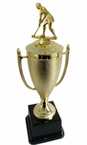 HOCKEY PLAYER FEMALE TROPHY 380MM HIGH