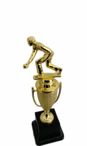 LAWN BOWLER MALE TROPHY 260MM HIGH