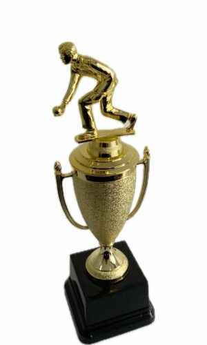 LAWN BOWLER MALE TROPHY 310MM HIGH