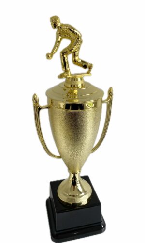 LAWN BOWLER MALE TROPHY 360MM HIGH