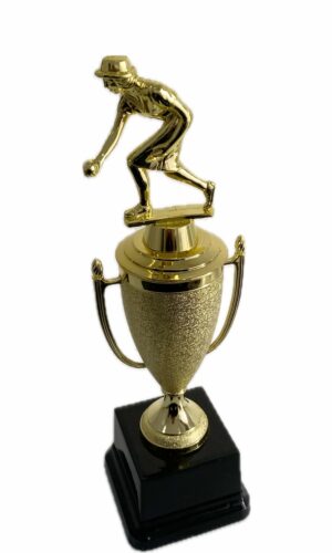 LAWN BOWLER FEMALE TROPHY 310MM HIGH