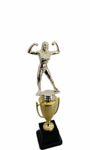BODY BUILDING FEMALE TROPHY 290MM HIGH