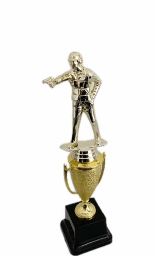 PISTOL SHOOTER TROPHY 290MM HIGH