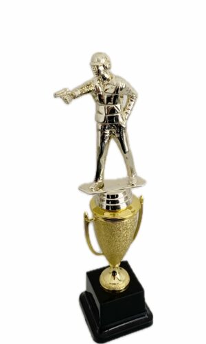 PISTOL SHOOTER TROPHY 310MM HIGH