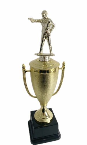 PISTOL SHOOTER TROPHY 390MM HIGH