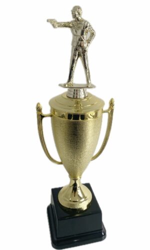 PISTOL SHOOTER TROPHY 430MM HIGH
