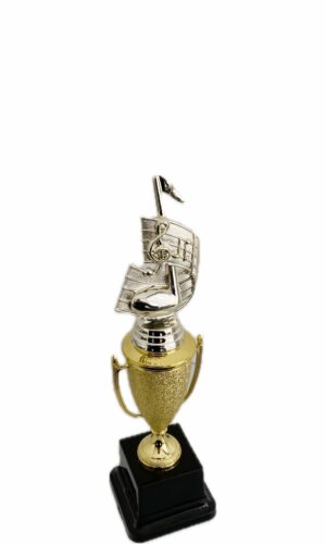MUSIC NOTE TROPHY 280MM HIGH