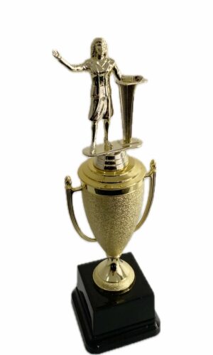 PUBLIC SPEAKER FEMALE TROPHY 320MM HIGH