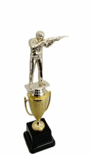 RIFLE SHOOTER TROPHY 310MM HIGH