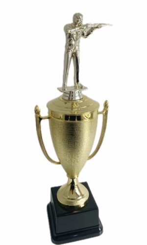 RIFLE SHOOTER TROPHY 390MM HIGH