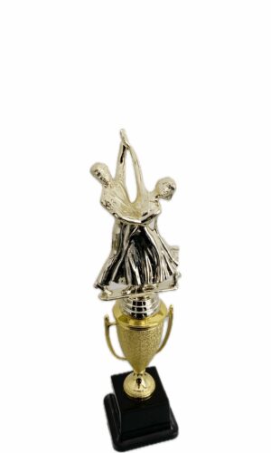 DANCING COUPLE TROPHY 320MM HIGH