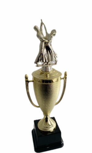 DANCING COUPLE TROPHY 420MM HIGH