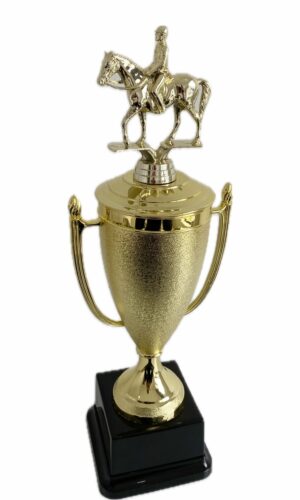 EQUESTRIAN TROPHY 370MM HIGH
