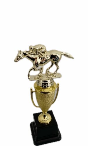 RACE HORSE TROPHY 240MM HIGH
