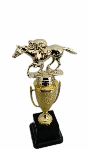 RACE HORSE TROPHY 260MM HIGH