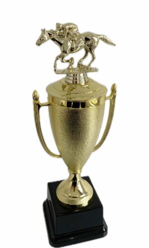 RACE HORSE TROPHY 380MM HIGH