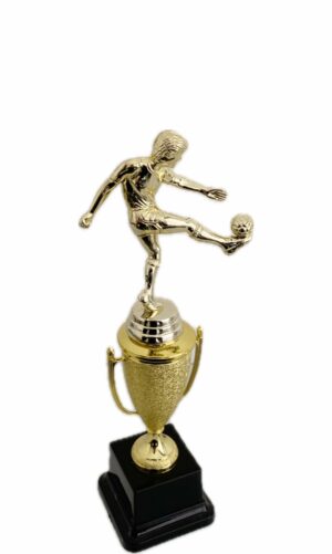 SOCCER SIDE KICK TROPHY 280MM HIGH