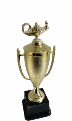 LAMP OF KNOWLEDGE TROPHY 320MM HIGH