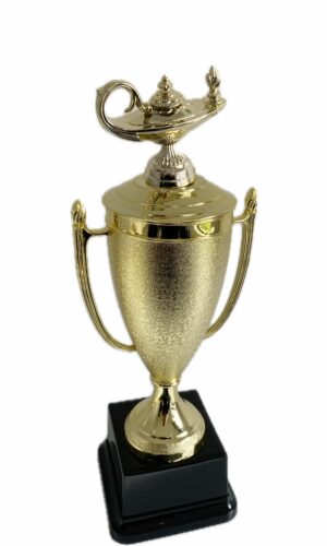 LAMP OF KNOWLEDGE TROPHY 360MM HIGH