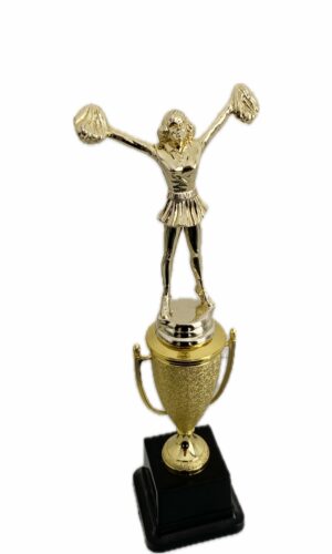 CHEERLEADER TROPHY 310MM HIGH