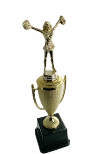 CHEERLEADER TROPHY 340MM HIGH