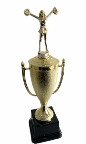 CHEERLEADER TROPHY 390MM HIGH