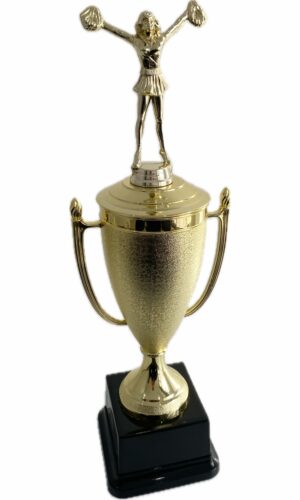 CHEERLEADER TROPHY 430MM HIGH
