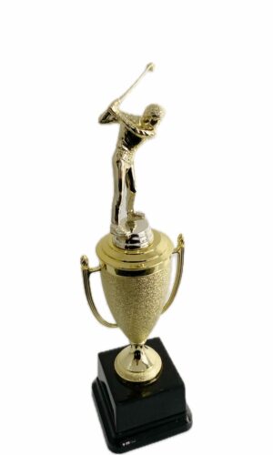 GOLFER MALE TROPHY 320MM HIGH