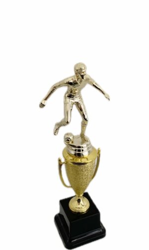 SOCCER PLAYER TROPHY 270MM HIGH