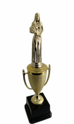 BEAUTY QUEEN TROPHY 350MM HIGH