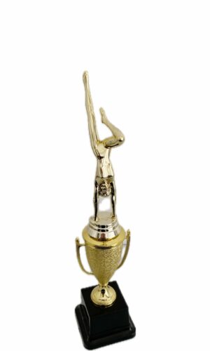 GYMNASTICS HANDSTAND FEMALE TROPHY 320MM HIGH
