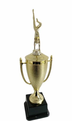 GYMNASTICS HANDSTAND FEMALE TROPHY 420MM HIGH