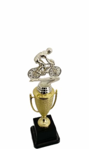 CYCLIST FEMALE TROPHY 250MM HIGH