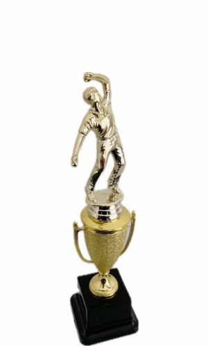 CRICKET BOWLER TROPHY 280MM HIGH