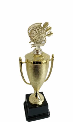 DART AND BOARD TROPHY 360MM HIGH