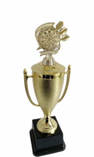DART AND BOARD TROPHY400MM HIGH