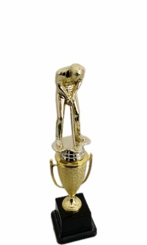 GOLF PUTTER MALE TROPHY 280MM HIGH