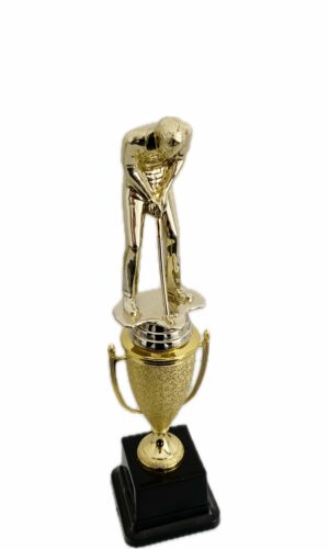 GOLF PUTTER MALE TROPHY 300MM HIGH