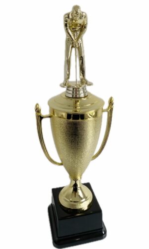 GOLF PUTTER MALE TROPHY 420MM HIGH