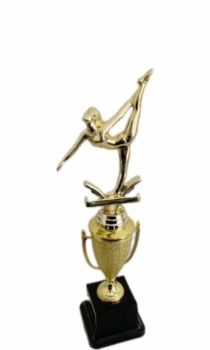 GYMNASTICS BEAM TROPHY 330MM HIGH