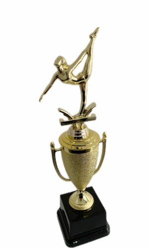 GYMNASTICS BEAM TROPHY 360MM HIGH